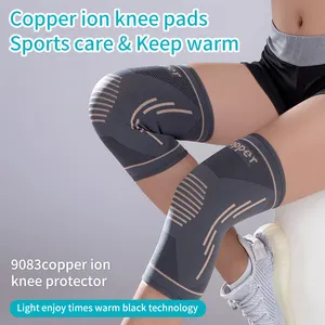 2022 Copper Ion Elbow Protection Deodorizing Deodorizing Sports Knee Padsc Copper Fiber Knee Pads