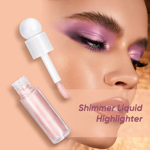 <span class=keywords><strong>Iluminador</strong></span> Líquido en Roll-on <span class=keywords><strong>de</strong></span> 8 Colores, Marca Privada Sin Logotipo, Brillo para <span class=keywords><strong>Ojos</strong></span>, Labios y Mejillas, 3 en 1, Maquillaje Cosmético - Product Image 1