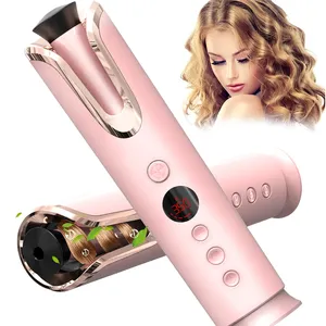 Factory Price Wholesale Automatic Hair Curler LCD 430F Auto Rotating Curling Iron Ceramic Travel Mini Hair Curler