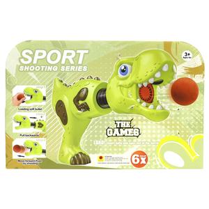 Juego de Disparos Interactivo Electrónico de Plástico BGL para Exteriores, Pistola de Juguete de Dinosaurio Aerodinámica con Balas Suaves para Niños - Product Image 3