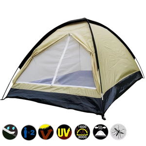 Tenda da Campeggio Estiva per 2 Persone, Monocamera, Pieghevole, per Escursioni in <span class=keywords><strong>Montagna</strong></span> - Product Image 5