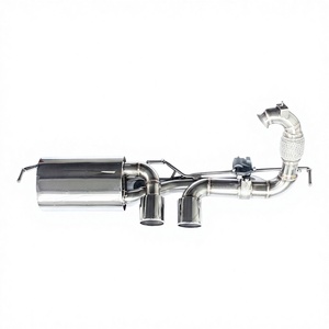 Sistema de escape Catback de alto rendimiento Vortex para Smart W453 1.0 0.9T, tubo de escape con válvulas de acero inoxidable, sección flexible, mejora de potencia - Product Image 1