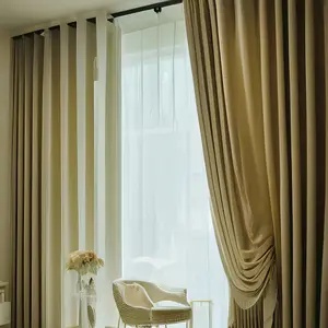 Дышащие ткани, модные плотные шторы, дизайнерские шторы для гостиниц
