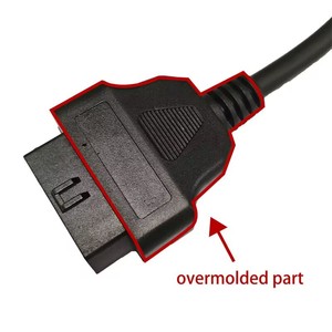 Rp1226 màu xám 14 pin Nam để rp1226 nữ và 16 pin OBD2 OBDII nữ Splitter Y Cáp - Product Image 4