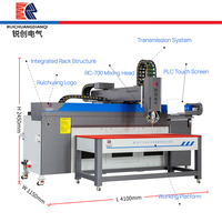 Machine de distribution automatique de mousse PU CNC pour l'étanchéité des boîtiers de commande et des armoires