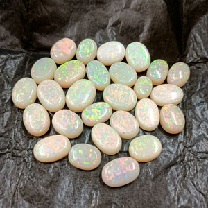 AAA Quality Synthetic Opal Doublet Oval Cut <b>Stone</b> Color Play H <b>GEMS</b> Brand Wholesale Bulk Lot Price Birthstone Women Rajasthan - Product Image 1