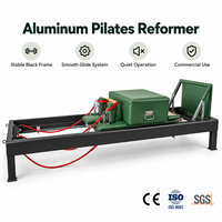 Peralatan Mesin Reformer Pilates Logam Klasik untuk Kebugaran, Reformer Klasik Aluminium