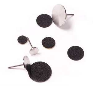 Nail Art Sanding Ring mang UV Gel Nail Polish Remover điện mài đầu cát mang với giấy nhám - Product Image 4