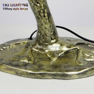 LongHuiJing Brand tiffany Lamp Home Table Lamp Stained Glass Lamp tiffany <b>Light</b> Vinagte - Product Image 3