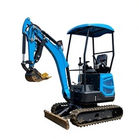 Excavator Mini 1,6 Ton Efisiensi Tinggi, Mini Bagger, Compact Digger, Excavator Mini China, Kecepatan Kerja Cepat