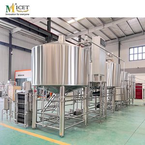 Équipement de brassage de bière MICET 1000L 2000L 3000L, brasserie commerciale clé en main, usine de fermentation et de fabrication de bière, ligne complète PLC - Product Image 2
