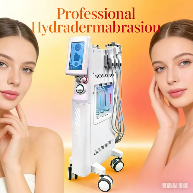 Visualization Water Hydrodermabrasion Aqua Peel Hydrogen Skin Exfoliator H2O2 Bubbles 6 in 1 Hidrofacial Aqua Machine