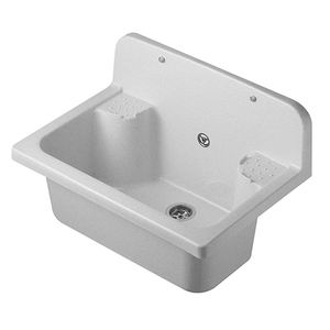 Bañera de Polipropileno de 56 cm de Largo, 37 cm de Ancho y 35 cm de Alto con Acabado Marmoleado para Uso en Baños - Product Image 1