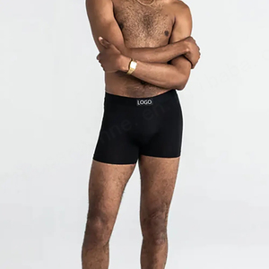 Calzoncillos bóxer de algodón personalizados para hombre al por mayor, ropa interior de diseñador, Bóxer cómodo para hombre - Product Image 4
