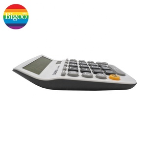 Trắng năng lượng mặt trời <span class=keywords><strong>12</strong></span> chữ số hiển thị máy tính với Big nút màu đen cho văn phòng và kinh doanh - Product Image 3