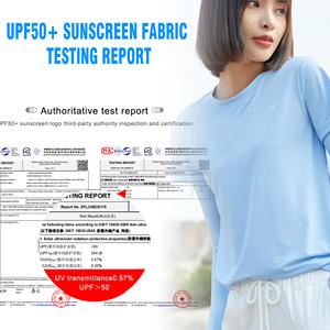 Vente en gros de t-shirts de sport <span class=keywords><strong>anti</strong></span>-<span class=keywords><strong>UV</strong></span> à séchage rapide pour femmes UPF50 + t-shirts et manches de bras pour la course à pied et le cyclisme - Product Image 6