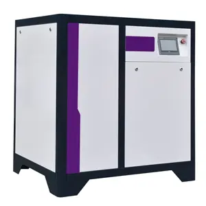 IE4 Motor Oil Cooling Rotary Synchronous 30kw 40hp PM VSD Inverter Industrial Rotary Screw Type Jaguar Air Compressor