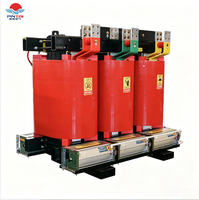 Transformateur sec à refroidissement par air SCB10 à enroulement en cuivre 24kV 30kVA, Fournisseur mondial gratuit pour projets