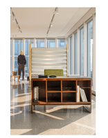 Volets persiennes modernes BOCHARM en alliage d'aluminium blanc pour intérieur, étanches, sur mesure, pour la décoration de la maison