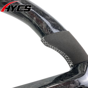 Accesorios de Interior de coche volante de fibra de carbono forjado para <span class=keywords><strong>Ford</strong></span> <span class=keywords><strong>Mustang</strong></span> <span class=keywords><strong>GT500</strong></span> 2008 2009 2010 2011 <span class=keywords><strong>2012</strong></span> 2013 2014 - Product Image 4