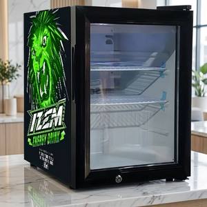 Réfrigérateur commercial mini-display <span class=keywords><strong>Monster</strong></span> le plus vendu, porte vitrée avec logo LED, refroidissement professionnel pour boissons énergisantes - Product Image 4