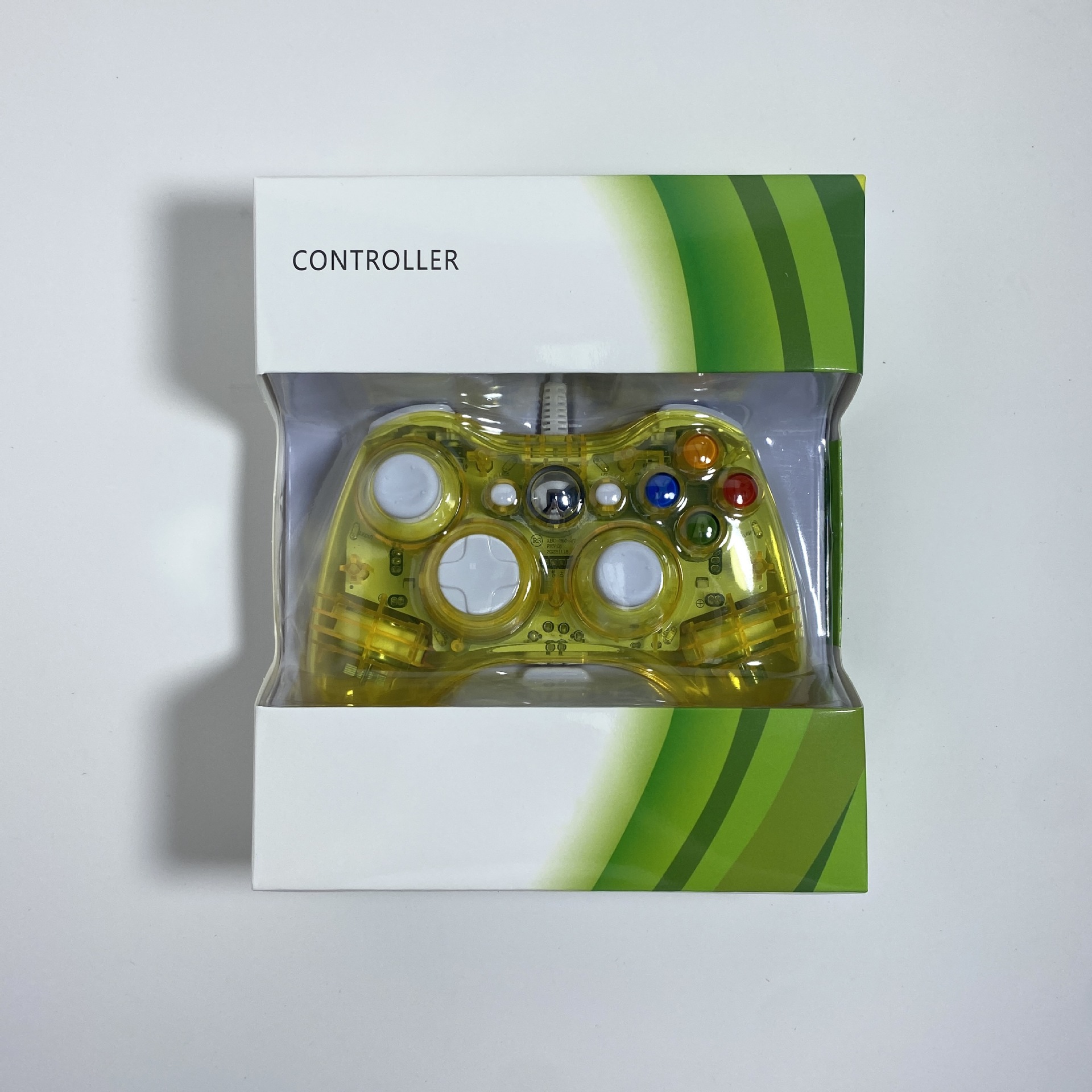 Amarillo con caja