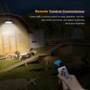 6W 12W 18W 30W điều khiển từ xa trong nhà/ngoài trời kho năng lượng mặt trời đèn trần <span class=keywords><strong>Led</strong></span> năng lượng mặt trời được hỗ trợ đèn bay cao - Product Image 4