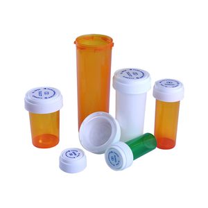 Dễ dàng mở trẻ em kháng rỗng y tế y tế <span class=keywords><strong>container</strong></span> Tablet Pill chai dược toa đảo ngược ngón tay cái <span class=keywords><strong>Tab</strong></span> lọ - Product Image 4