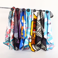Accessoires de golf : Nettoyant pour clubs de golf, serviette de golf magnétique en microfibre gaufrée avec impression par sublimation et aimant