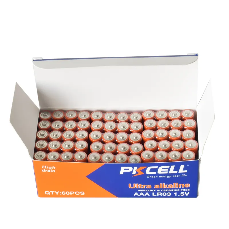 Pkcell 1.5V Aaa Am4 Lr03 Alkaline Batterijen Voor Cd Spelers Rekenmachine