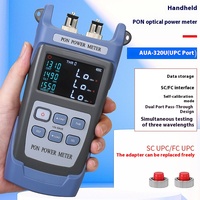Testeur de puissance optique portable Aua-320U/320A, testeur de fibre optique, détection de réseau PON, terminal UPC/APC, garantie 1 an