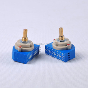 Commutateur rotatif de volume à <span class=keywords><strong>2</strong></span> pôles et 12 positions pour carte de circuit imprimé, fabriqué <span class=keywords><strong>avant</strong></span> la mise en marche (Made Before Break), pour amplificateur à tubes - Product Image 3