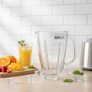 A08 <span class=keywords><strong>KEN</strong></span>- WOOD Food Professor 6 -CUP Jar Mixer Remplacement Transparent Jug Juicer Juicer Blender Pièces détachées - Product Image 2