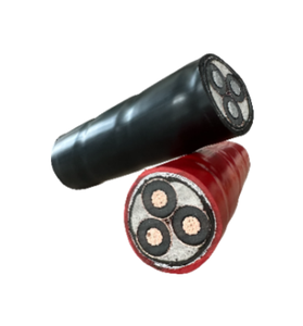 Custom Size Medium Voltage <b>Power</b> <b>Cable</b> Three Core Armored XLPE Insulated Rated Current 30A - Product Image 1