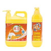Liquide vaisselle jetable de savon de rappel de mousse de ménage pour la vaisselle de cuisine liquide vaisselle en vrac avec le détergent de lumière du soleil