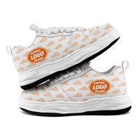 Chaussures décontractées de haute qualité avec logo personnalisé, respirantes, blanches, plateforme épaisse, baskets de skate, OEM ODM FN017
