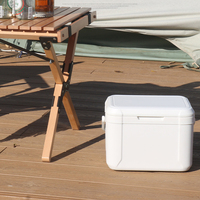5L 5qt Logo personnalisé isolé Camping en plein air Mini glacière glace Portable réfrigérateur pique-nique avec poignée glacière