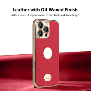 Custodia di lusso con Logo in pelle per <span class=keywords><strong>iPhone</strong></span> 11 12 <span class=keywords><strong>13</strong></span> 14 15 16 Pro <span class=keywords><strong>fotocamera</strong></span> Max protettiva con pulsante per telefono cellulare - Product Image 5