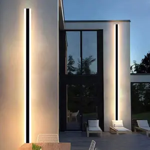 LNJAMI yeni 110V 220V Modern LED duvar lambalar duvara monte su geçirmez giriş duvar işık açık bahçe Villa için