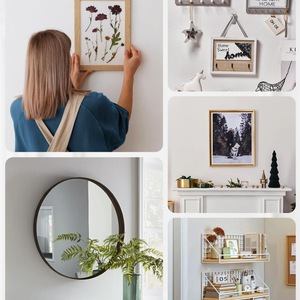 Crochets à griffes robustes non endommagés pour peintures d'art Miroirs Photos et affiches Tentures murales sur cloison sèche Fabrication de tôle - Product Image 6