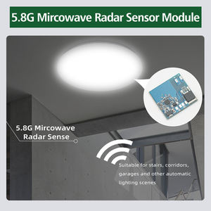 GREESON 12V 24V Module de capteur radar Micro-ondes Détection intelligente des mouvements du corps humain 5.8g Commutateurs inductifs micro-ondes - Product Image 6