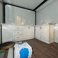Producto Más Vendido: Casa Contenedor Expandible a Prueba de Huracanes con Estructura de Acero, Casa Contenedor Tipo Cabaña con Paneles Metálicos Decorados