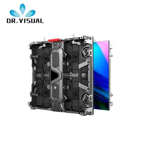 DR VISUAL LED IP65 waterproof p4.81 500x1000 screen curved led display p2.5 p3 p4
