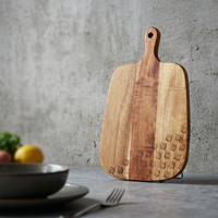 Planche à découper en bois pliable, durable et de qualité écologique, plateau de service pour fruits et légumes, ustensile de cuisine en promotion