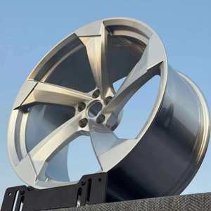 Jantes forgées sur mesure ALDN à 5 branches 5x112 19 20 21 22 23 pouces pour <span class=keywords><strong>Audi</strong></span> <span class=keywords><strong>A3</strong></span> 8V A4 B8 B9 et VW Golf Mk7 Passat B8 Tiguan - Product Image 1