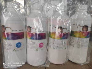 Hohe Konzentration 100ml 500ml 1000ml CMYK T-Shirt Druck DTF Tinte Pigment tinte weiße Tinte für dtf Drucker