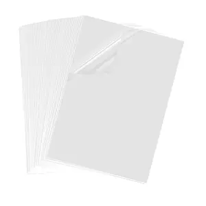 厂家直销批发价格定制不干胶标签PET乙烯基PVC印刷贴纸A4透明热敏纸