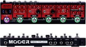 Pedalera Multiefectos Combinada para <span class=keywords><strong>Guitarra</strong></span> Roja con Reverb, Delay, Modulación, Distorsión y Drive - Efectos Tradicionales para <span class=keywords><strong>Guitarra</strong></span> - Product Image 2