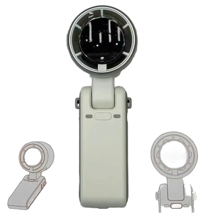 OEM Portable <b>Mini</b> Turbo Fan N607 High-Speed Rechargeable USB Outdoor Summer Cooling Phone Digital Display Foldable Handheld ABS - Product Image 1