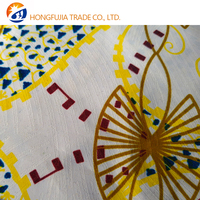 Kain Organza Tenun Bermotif Batik Belanda Gaya Afrika, Tahan Gesekan, Berat Sedang, Pesanan Khusus, Kain Loin